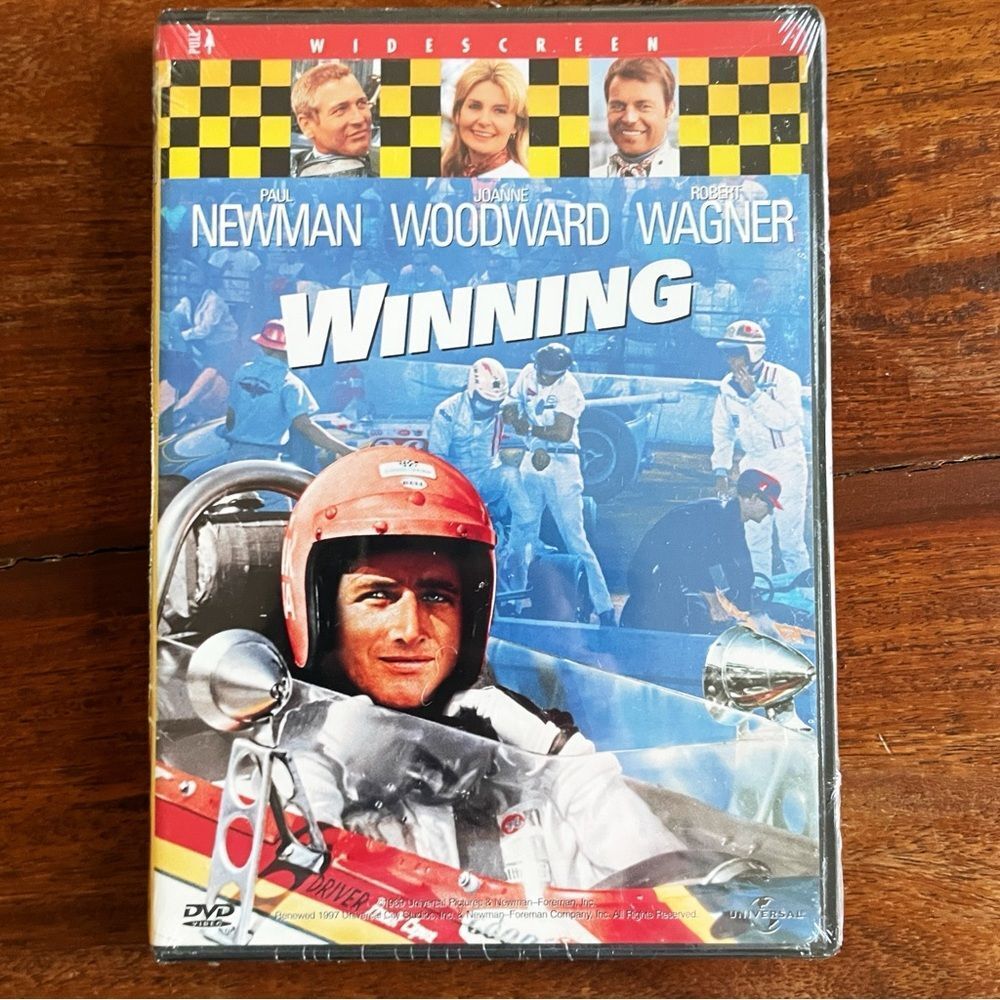 Winning DVD - Classic Racing Drama Paul Newman Motorsport